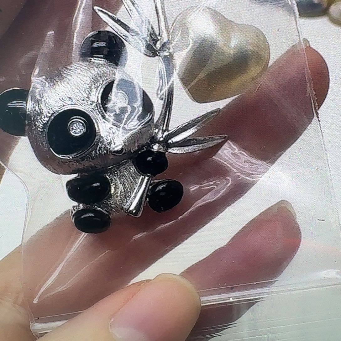 拼合珍珠（马贝珠）胸针未镶嵌