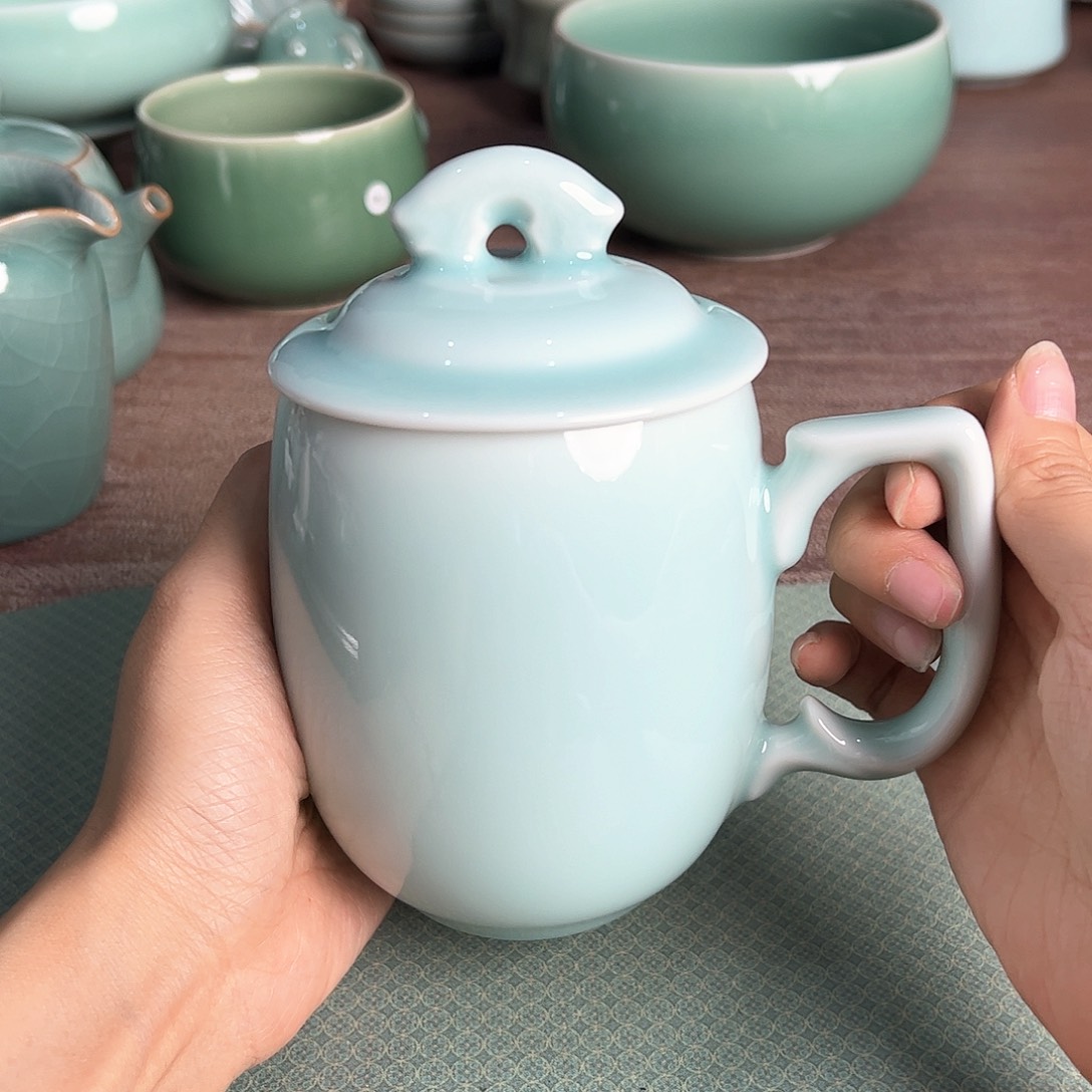 云间青瓷小米茶器