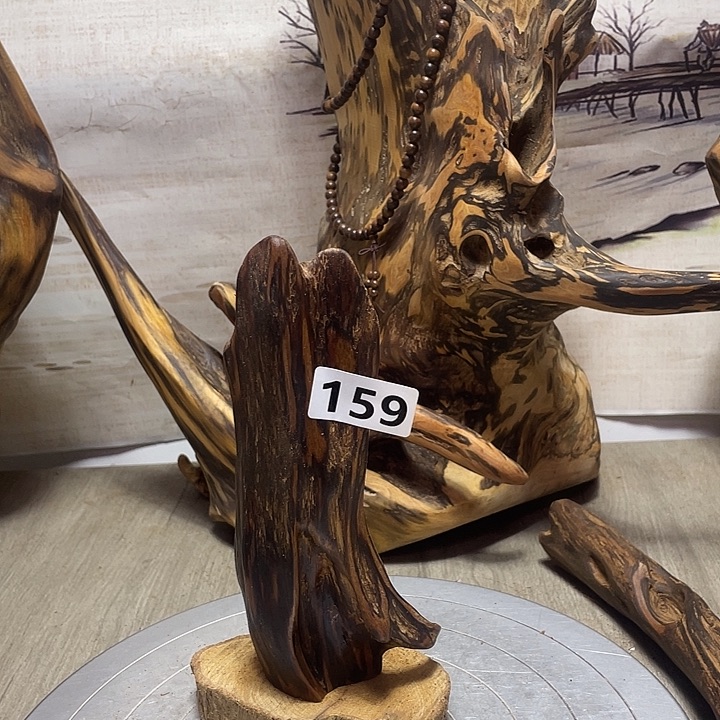 马***兰木直播间木质摆件