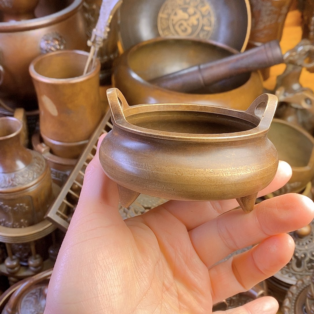 铜器工艺精湛工艺微瑕