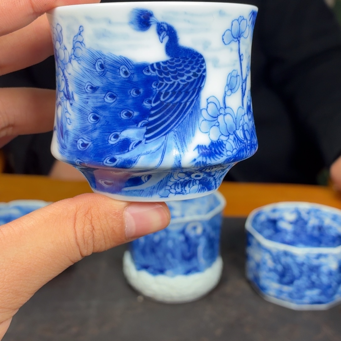 杯子瓷瓷姑娘景德镇陶瓷艺术