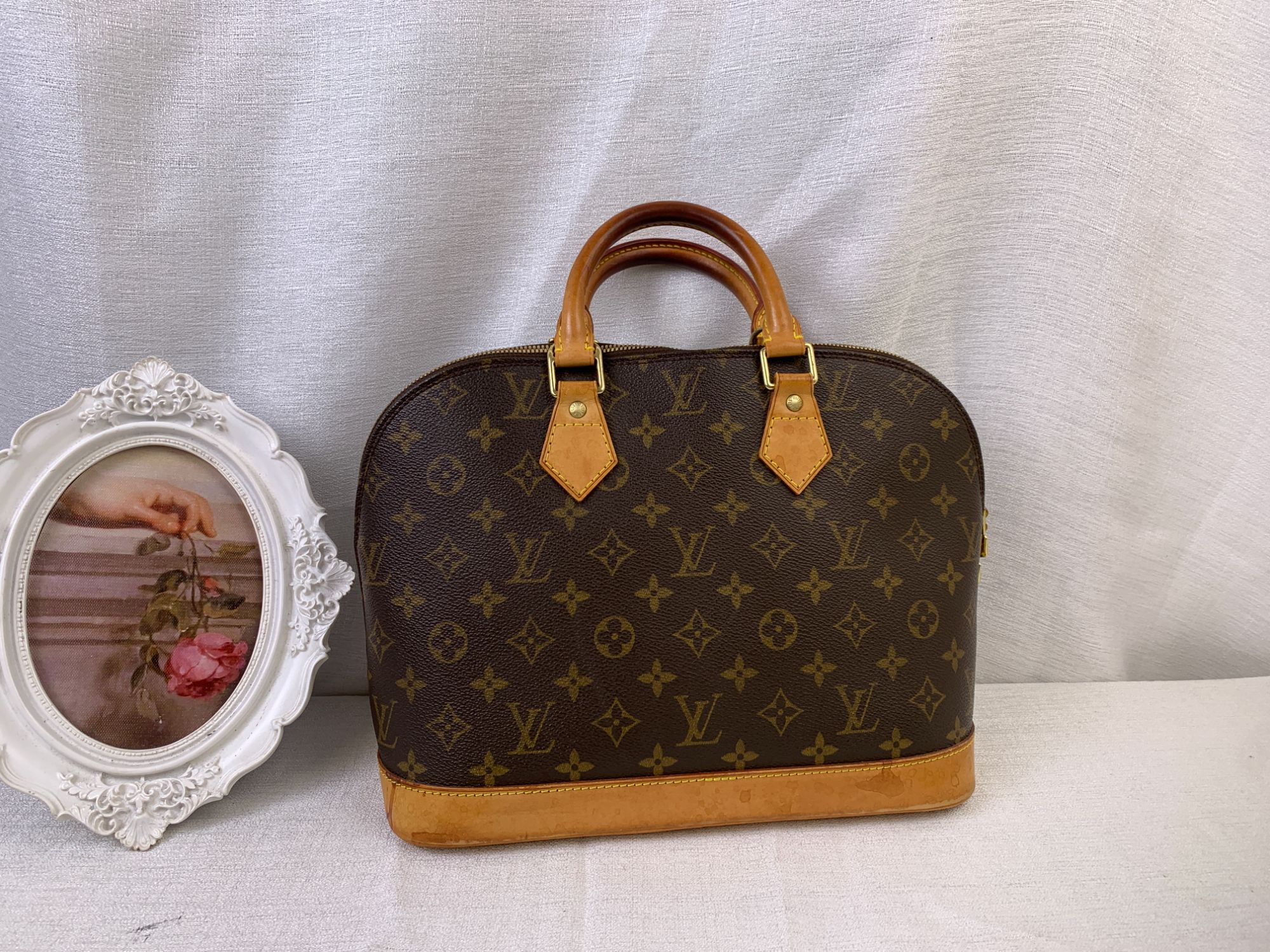 修复品LouisVuitton/路易威登 老花贝壳包/KH10830055/0055