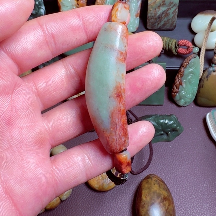 岫岩河磨玉（透闪石质玉）未镶嵌挂件