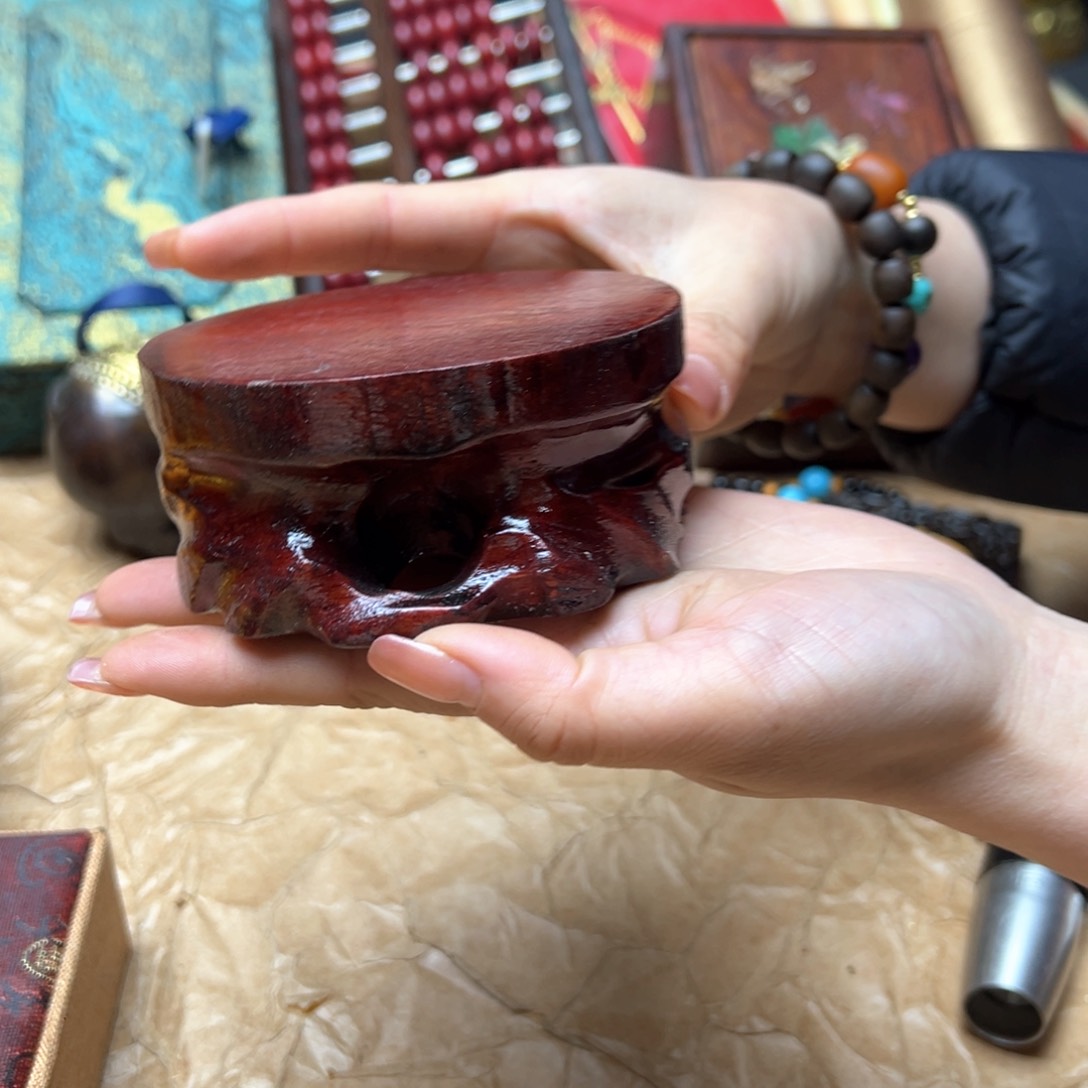 滴血莲花菩提吊坠