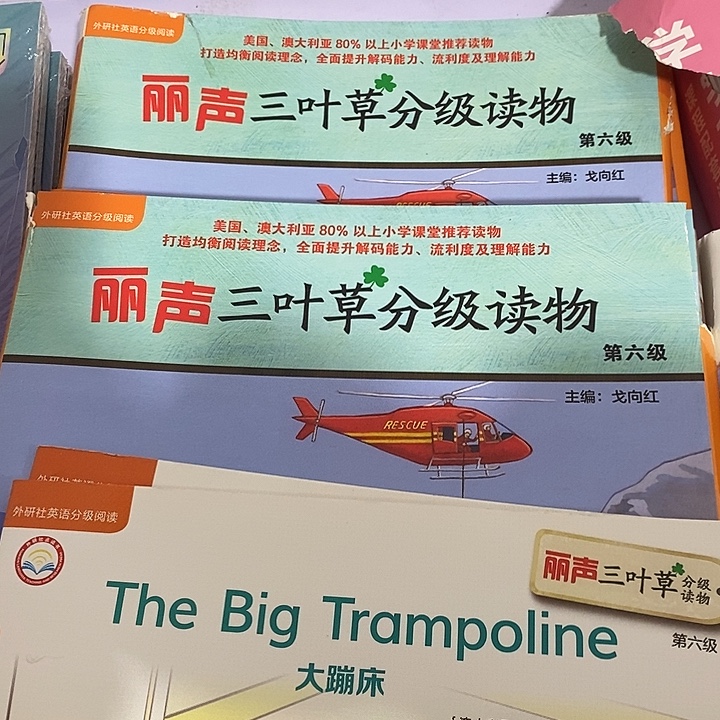 丽声三叶草分级读物六级