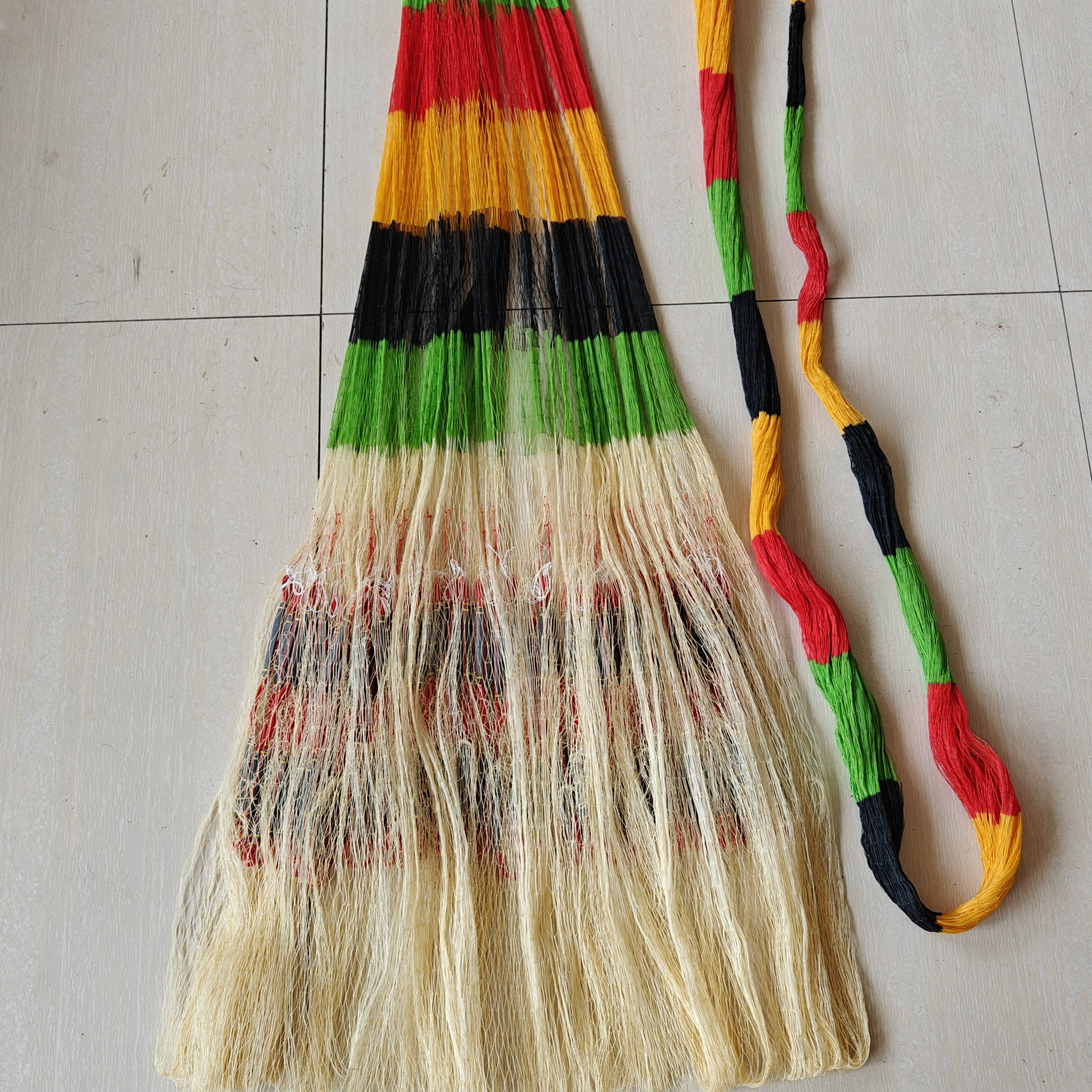 野井二代手抛大力马线一指半网眼四米到四米五鱼网渔网捕鱼撒网