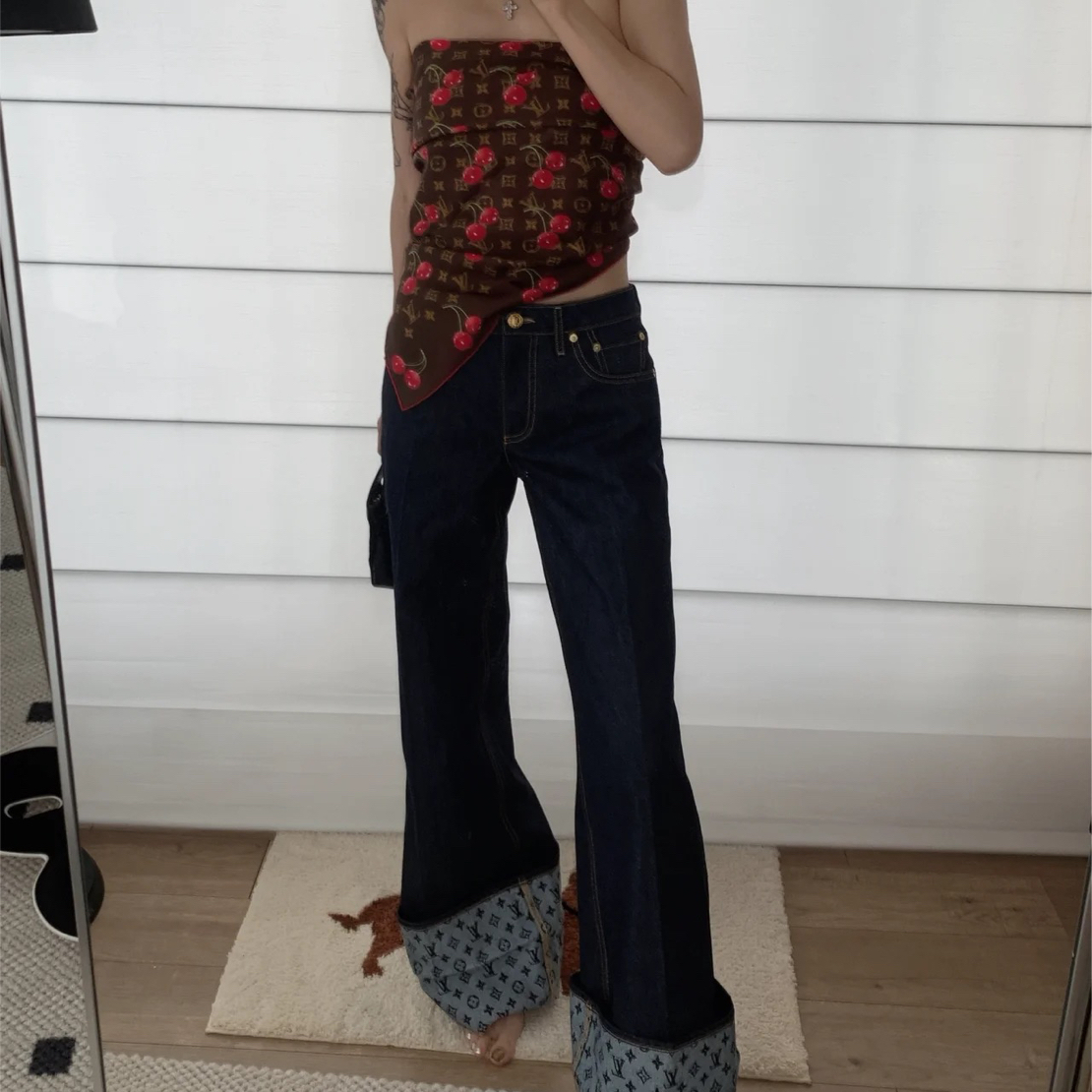 未使用 LouisVuitton/路易威登 Tsan0915/新款牛仔裤/尺码40