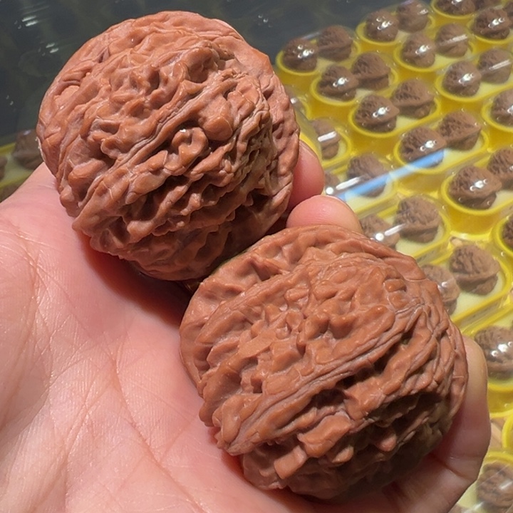 把件文玩核桃43四座楼