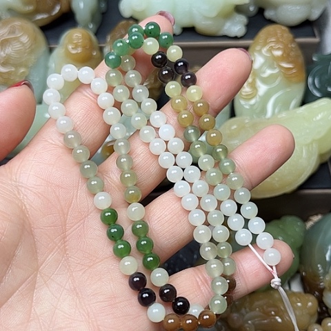 颈饰未镶嵌和田玉自*