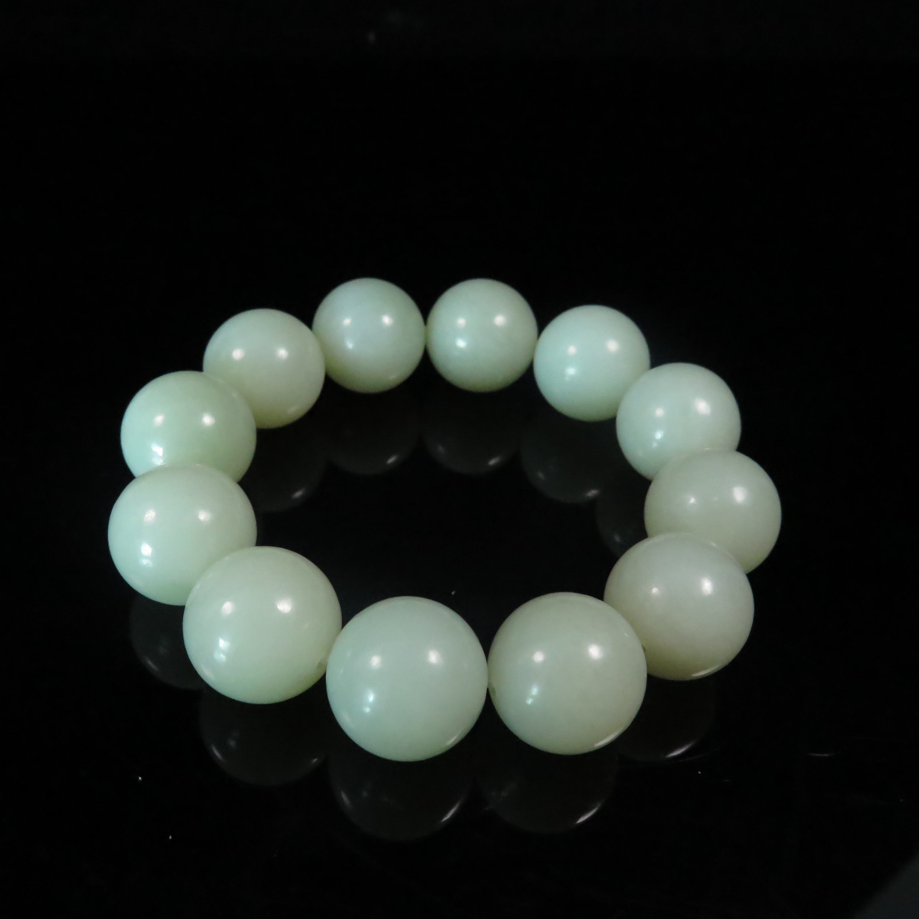 民国玉珠串饰/HY566759/和田玉/槐荫山房