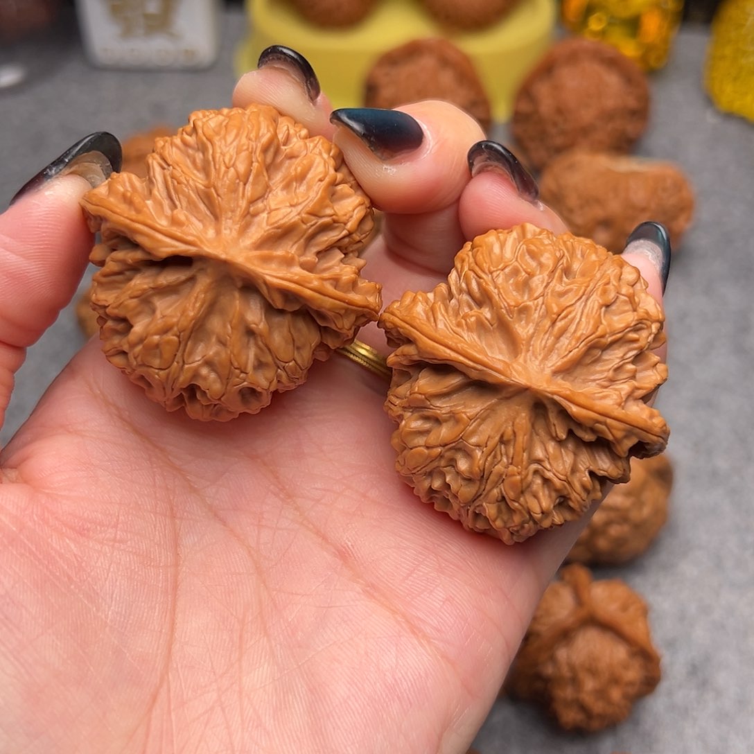 把件文玩核桃毕业精品精配苹果园44全品边度同尺