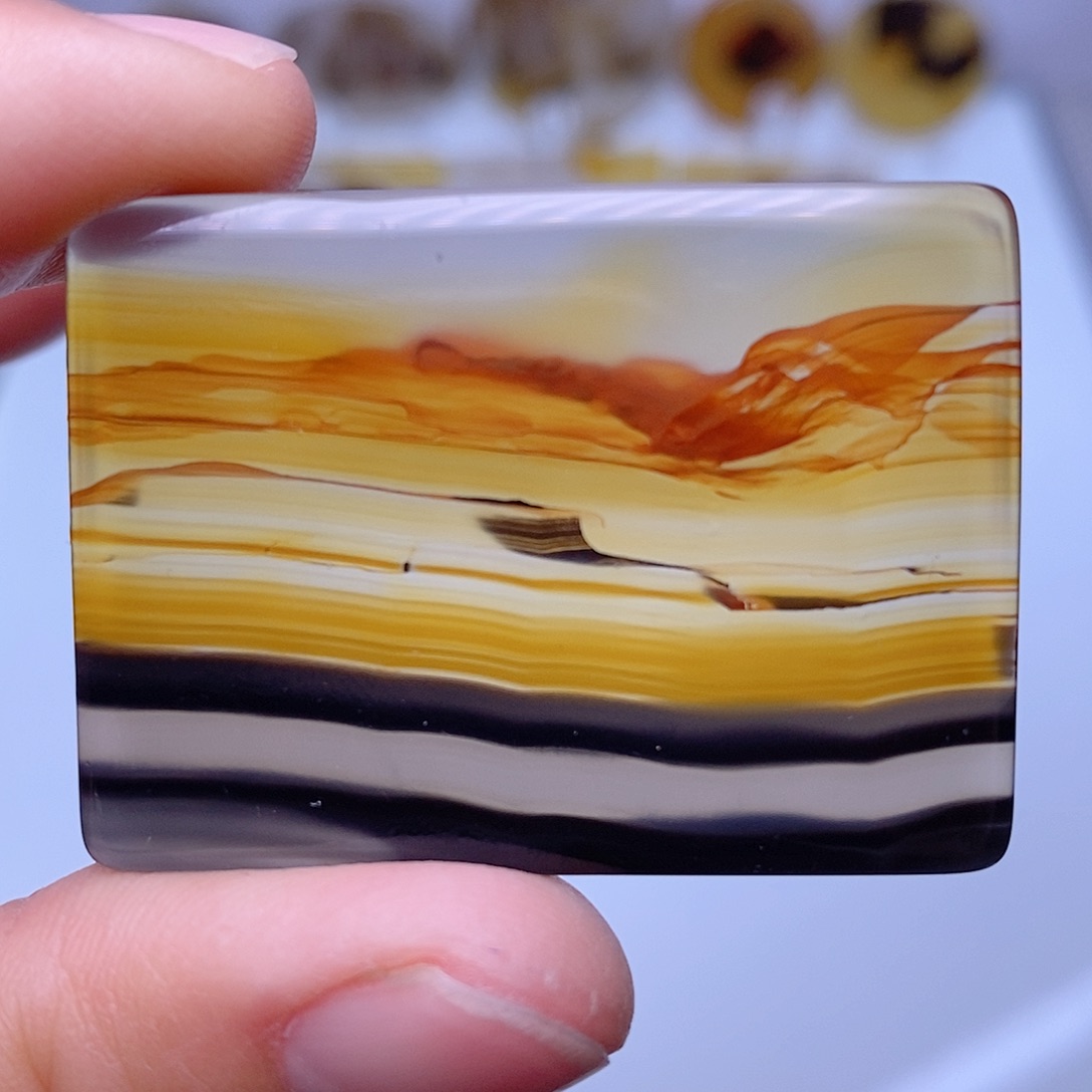 玛瑙/玉髓珠宝半成品未镶嵌