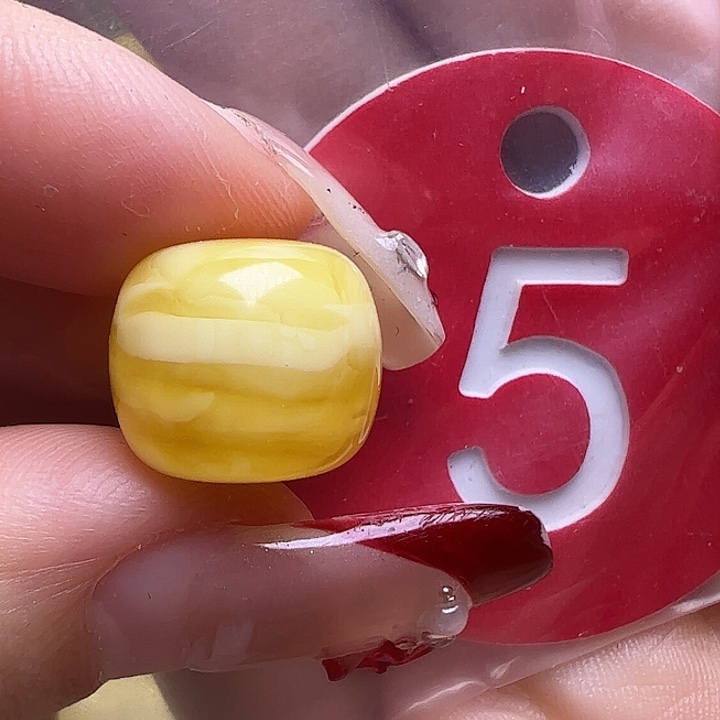 蜜蜡未镶嵌珠宝奇石12.5mm虎皮老型