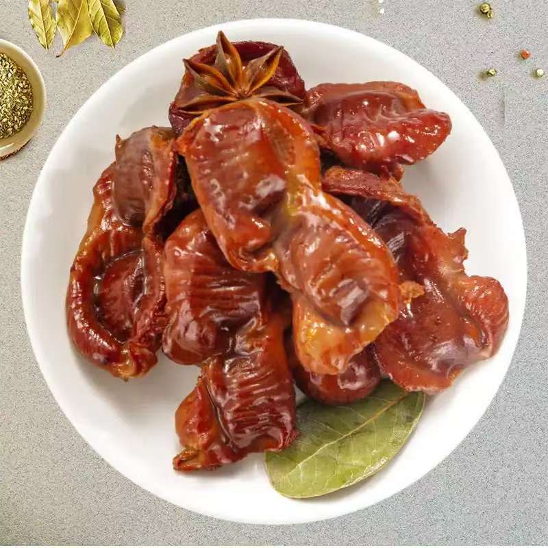 东北特产大铁锅柴火灶40年老汤卤制鹅胗