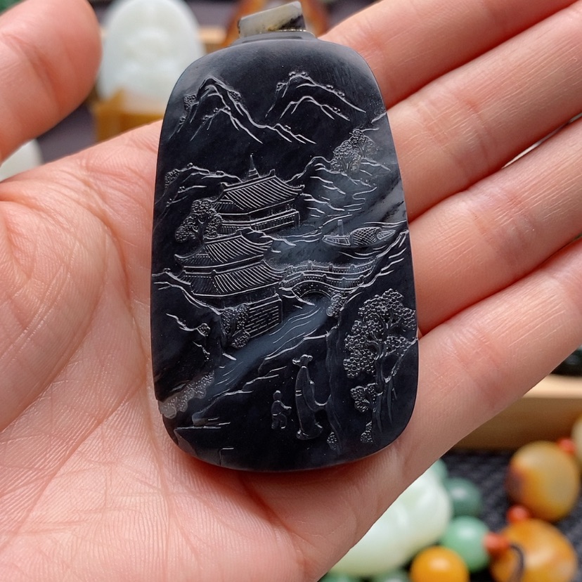 【闪购商品】和田玉未镶嵌挂件