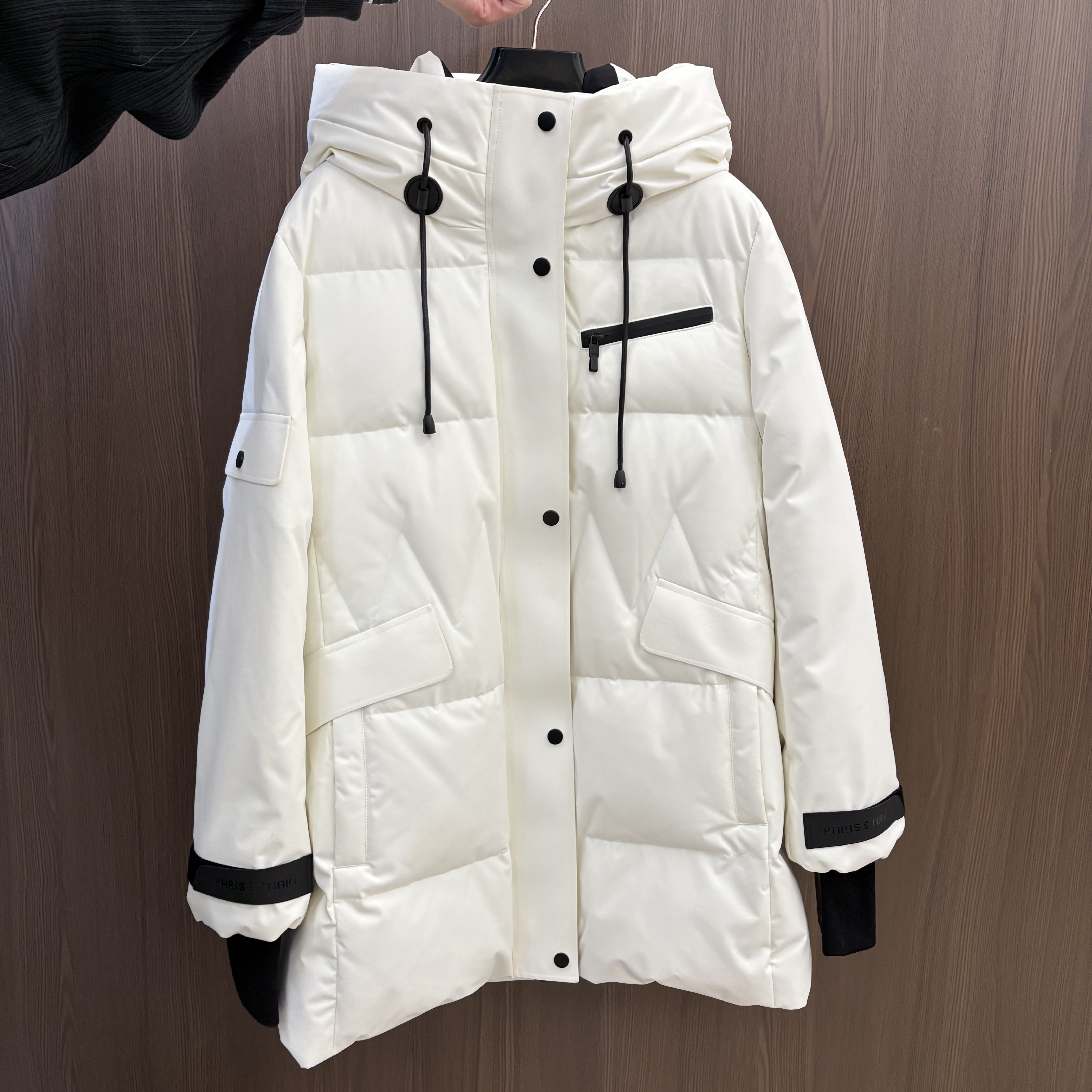 中长款保暖长款连帽时尚轻户外羽绒女款