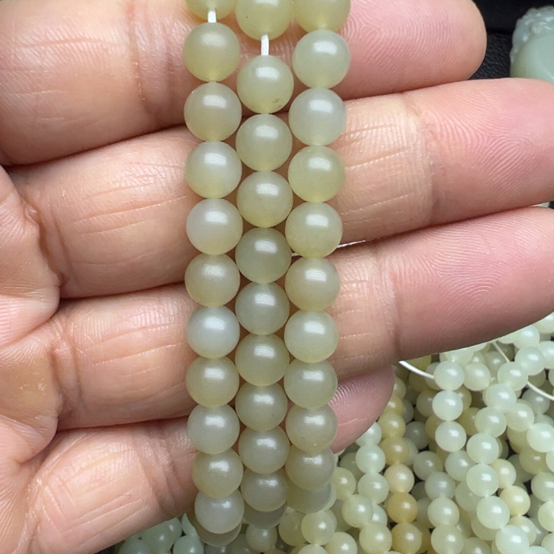 和田玉（糖玉）未镶嵌项链