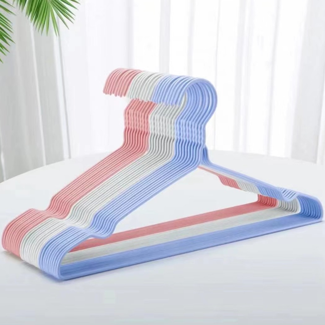 家用无痕衣架挂衣防肩角学生T恤收纳挂架衣架