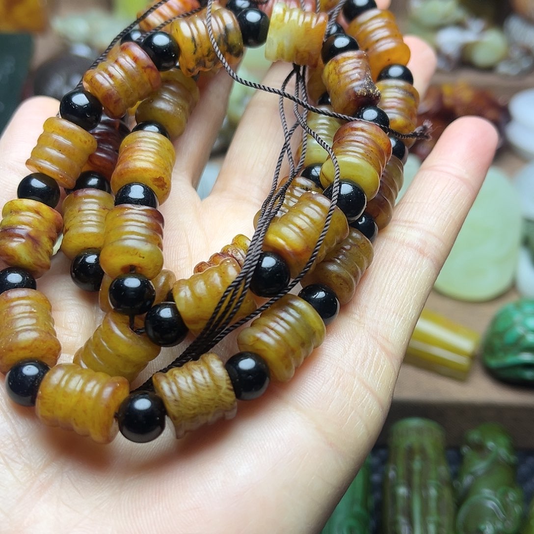 白玉菩提吊坠38。。