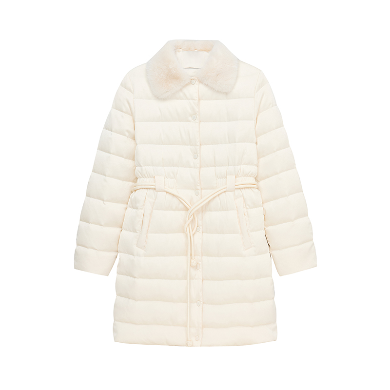 【达人专属】水貂领羽绒服N8172