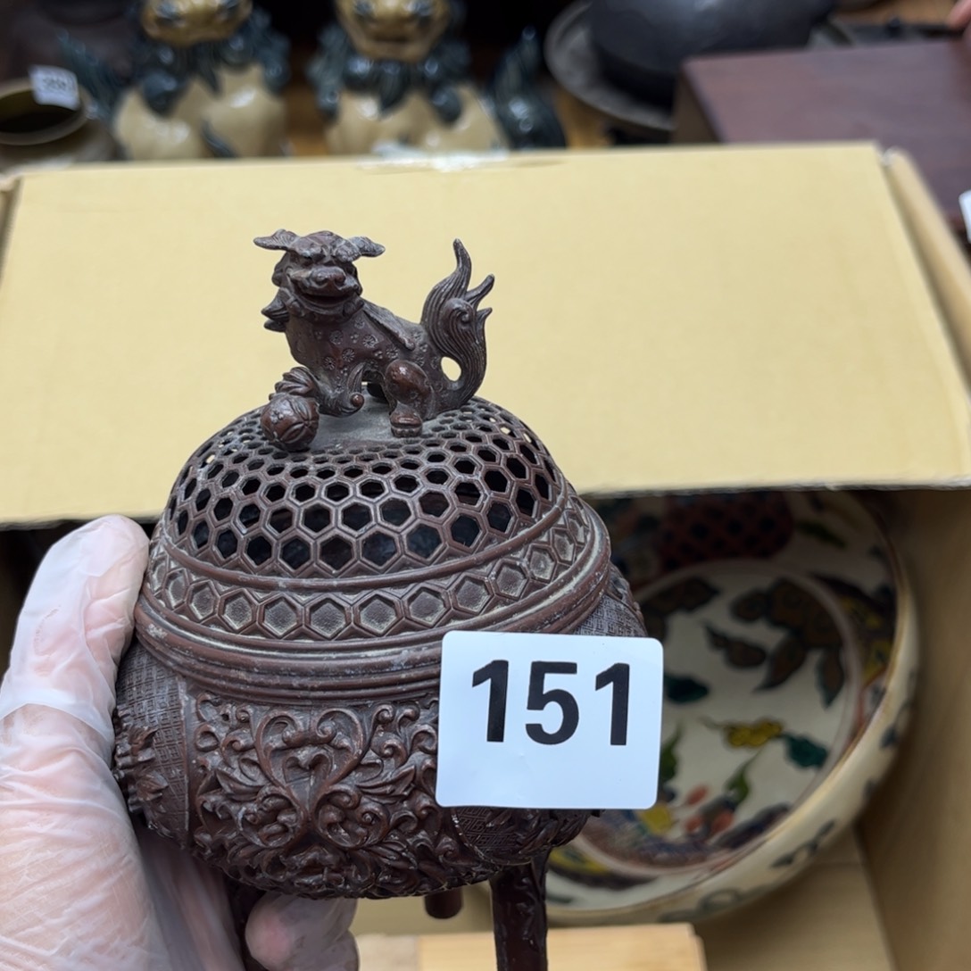 瓷片摆件工艺品摆件666 