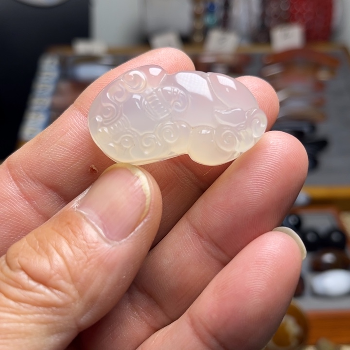 玛瑙/玉髓吊坠(不含链)未镶嵌