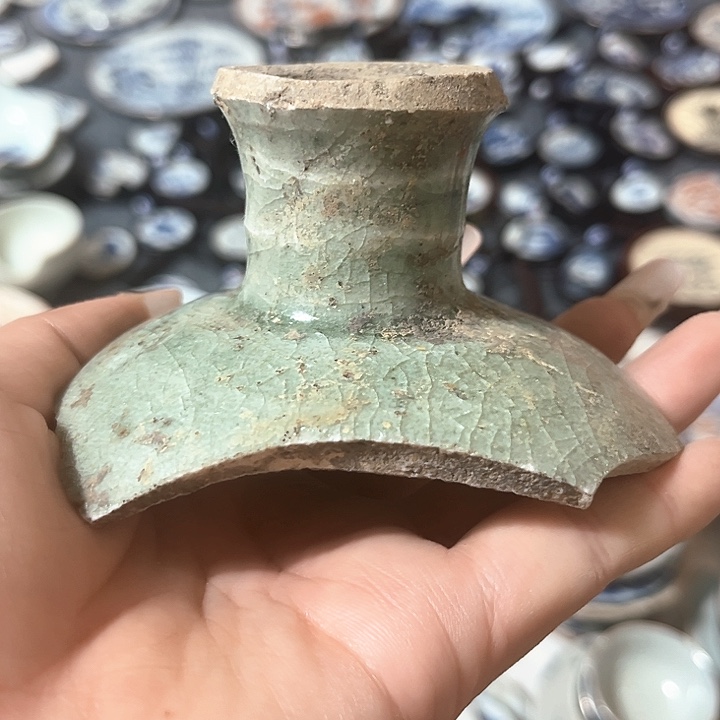 瓷片瓷片茶托喝茶非常不错