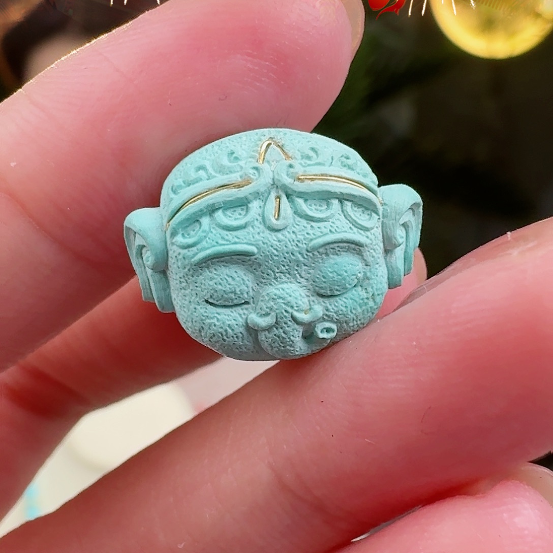 绿松石珠宝奇石未镶嵌