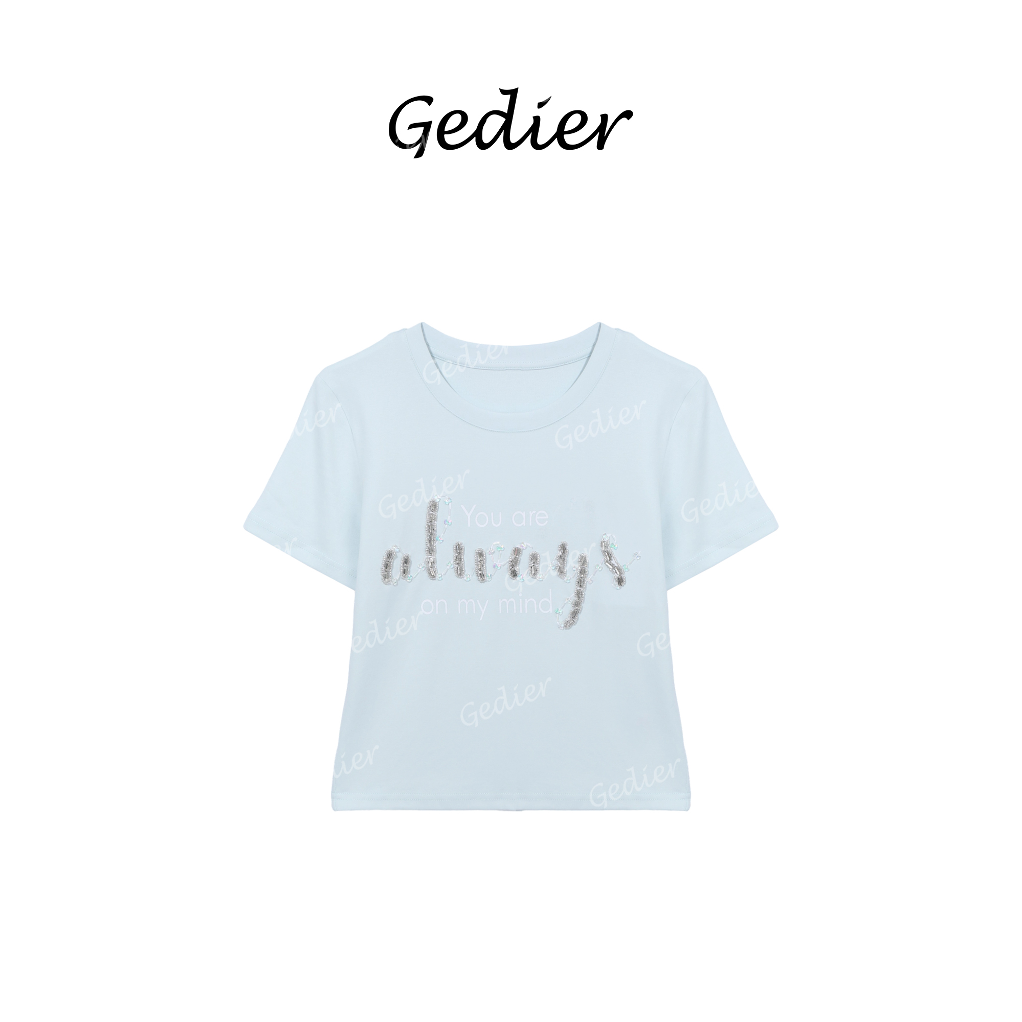 【歌蒂尔】潮流设计感T恤 TG520201