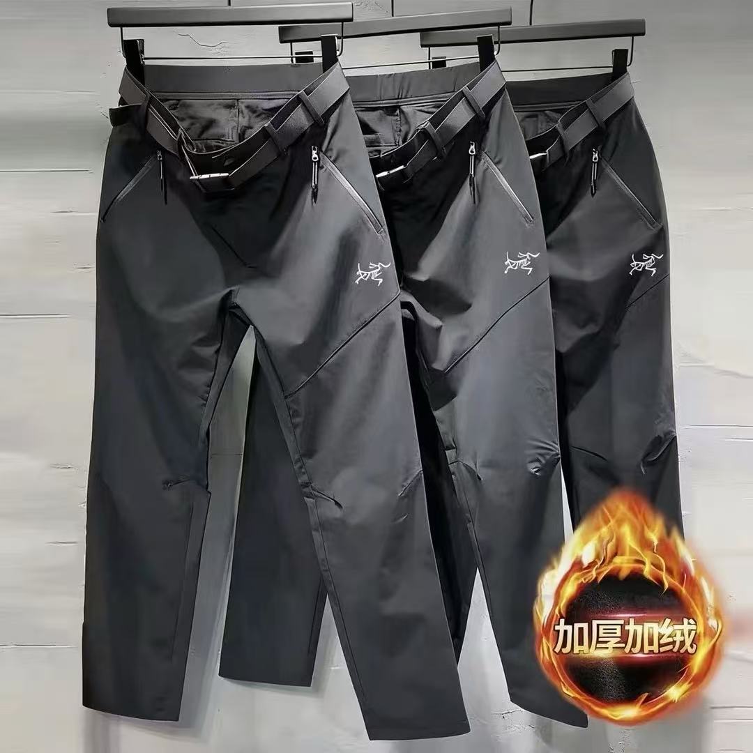 【海外专柜 同款镭射标 】茑家N-2025户外轻奢男士运动耐磨冲锋裤01