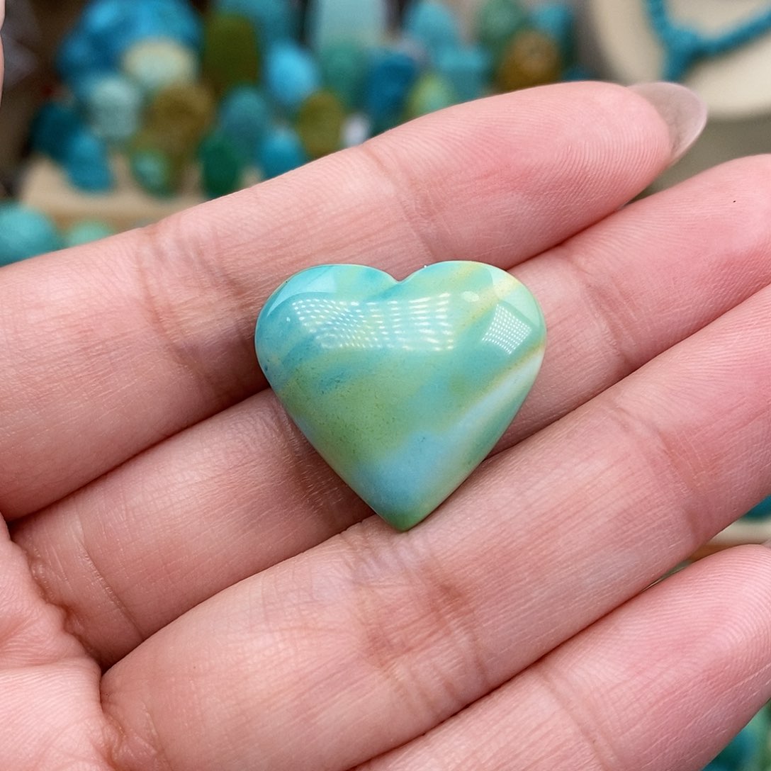 绿松石珠宝奇石未镶嵌