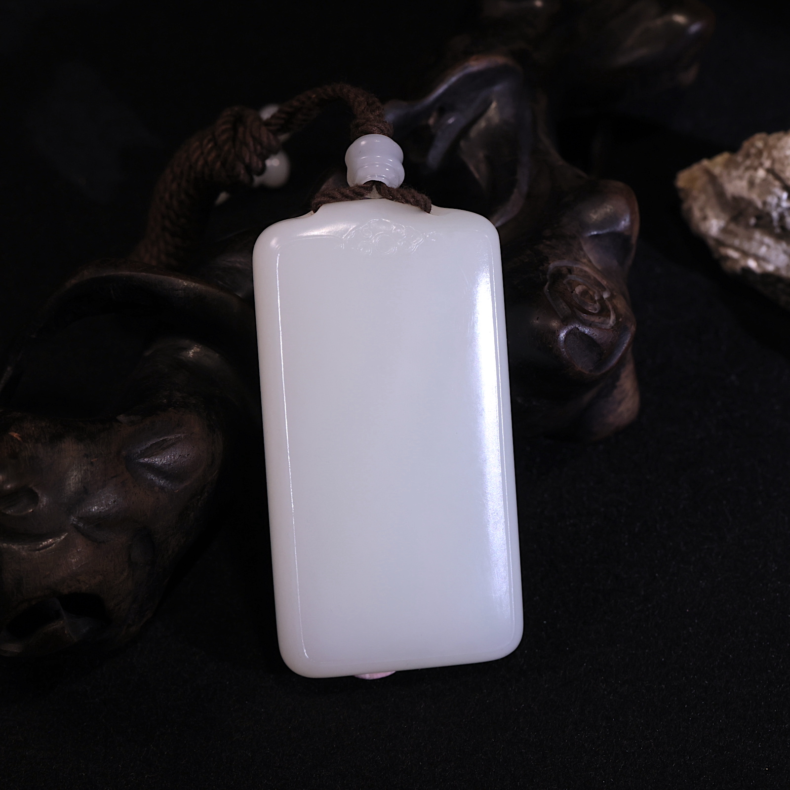 【新疆马爷珠宝】子料无事牌