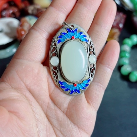 紫金钵盂菩提把件