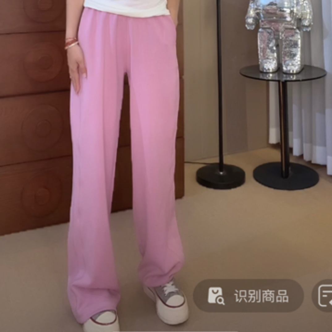 “桃乐丝”休闲裤2025新款活力常青藤休闲百搭裤子58013