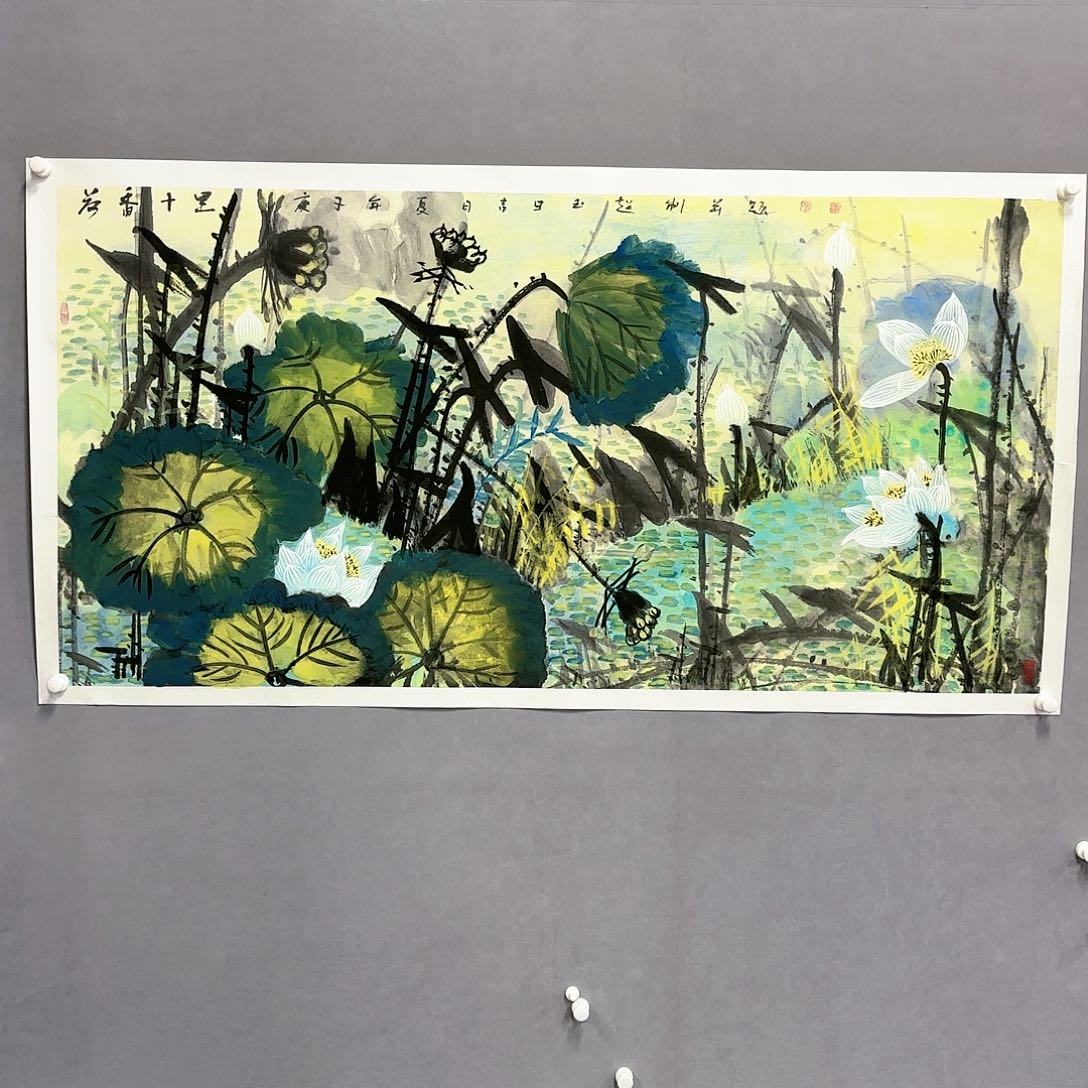 国画国画纯手绘作品请放心去藏