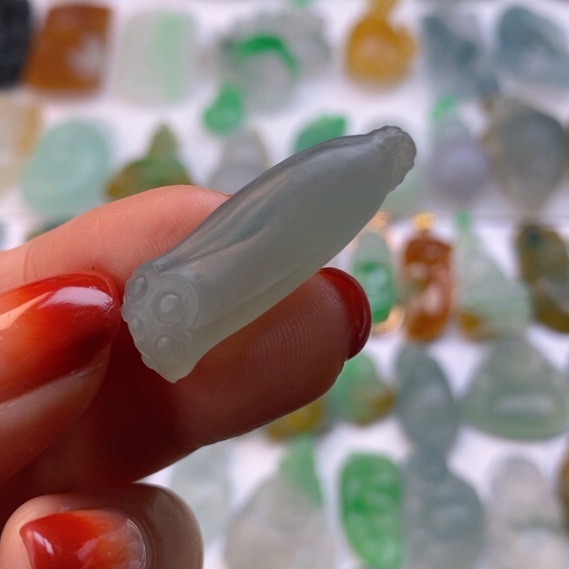 【闪购商品】定制翡翠未镶嵌莲蓬