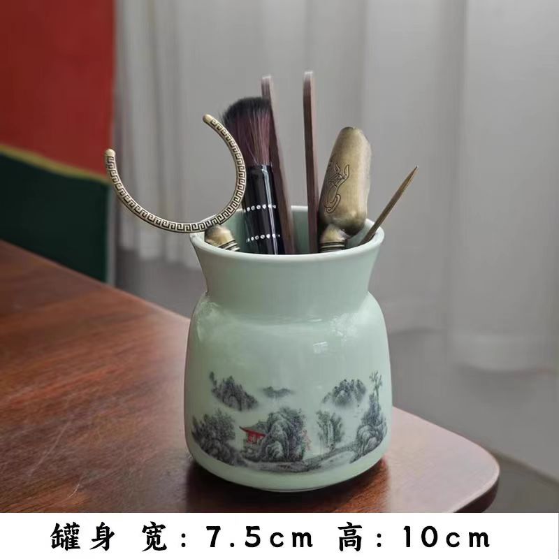 山水人家茶道筒茶道六君子C-3-9
