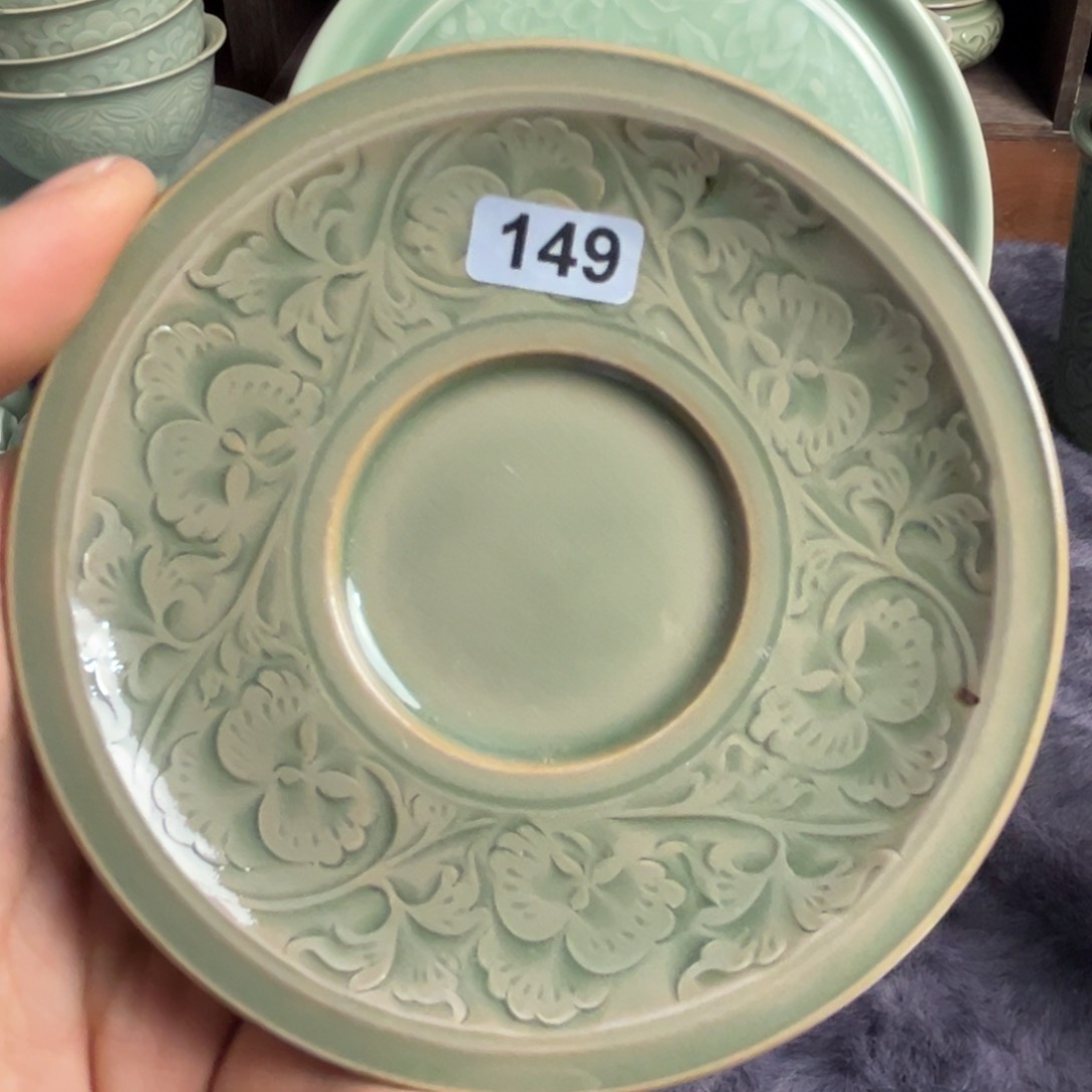 瓷手工托 149 号微瑕