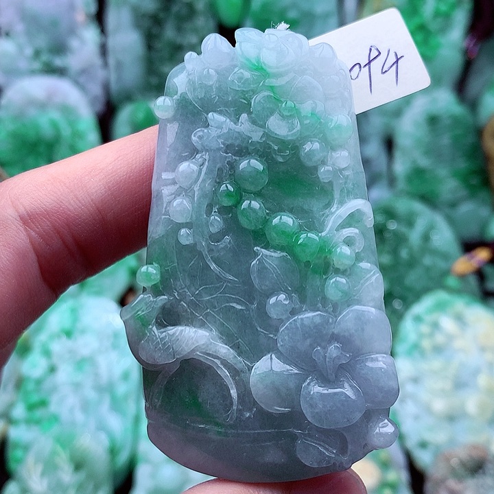 翡翠吊坠(不含链)未镶嵌