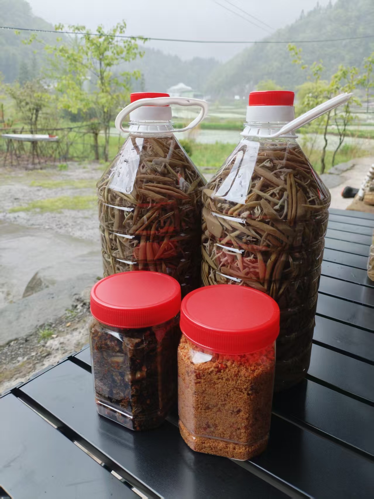 7斤土家莼菜+土家面海椒+土家咸菜