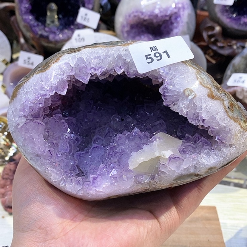 【闪购商品】水晶天然水晶摆件方解石未镶嵌