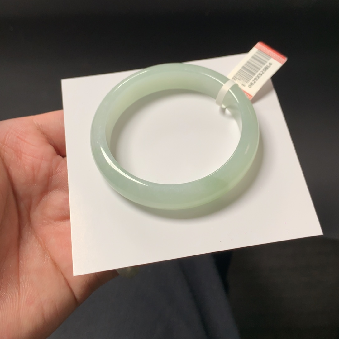 翡翠未镶嵌手镯41号53