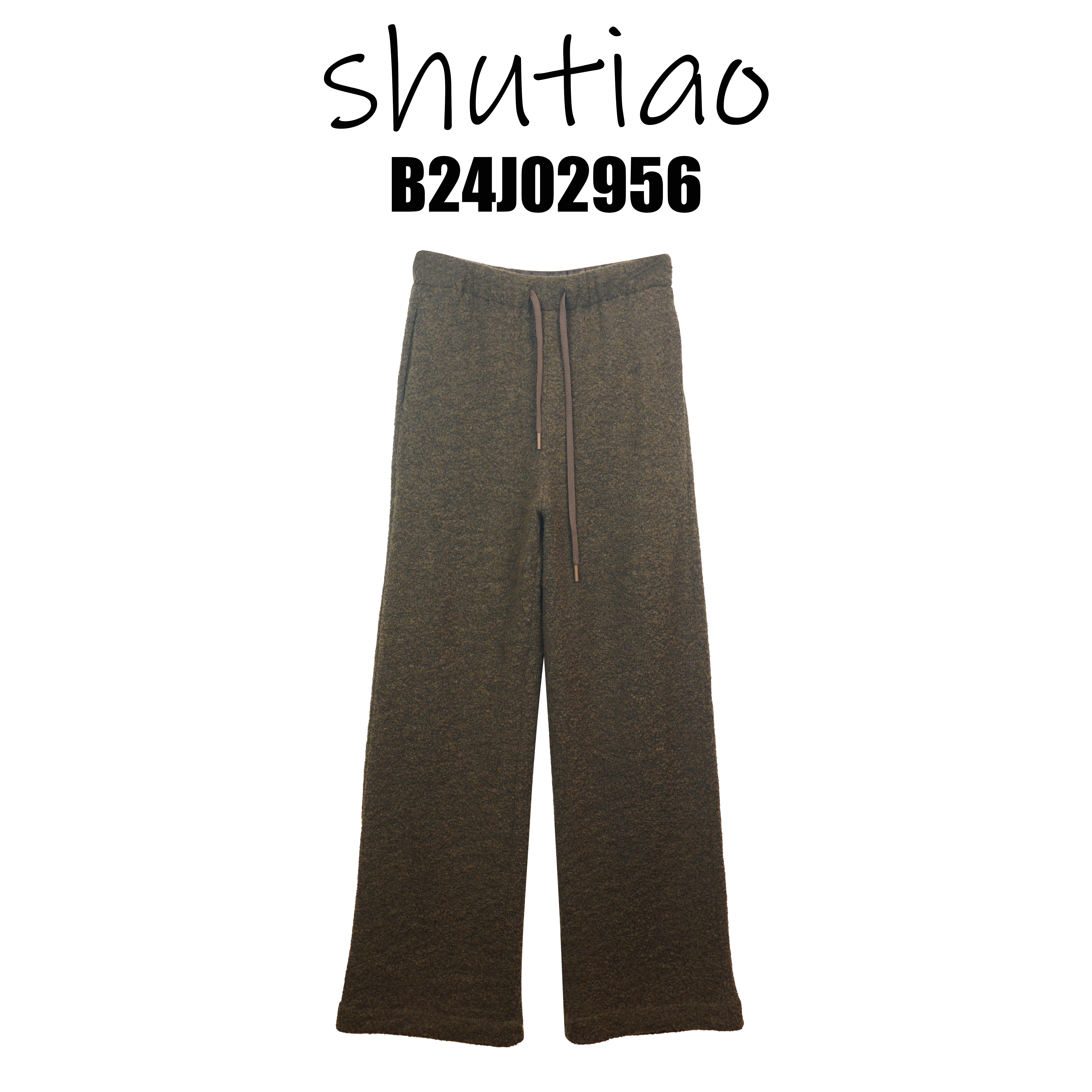【SHUTIAO】2024秋冬：新款小众设计款裤子B24J02956
