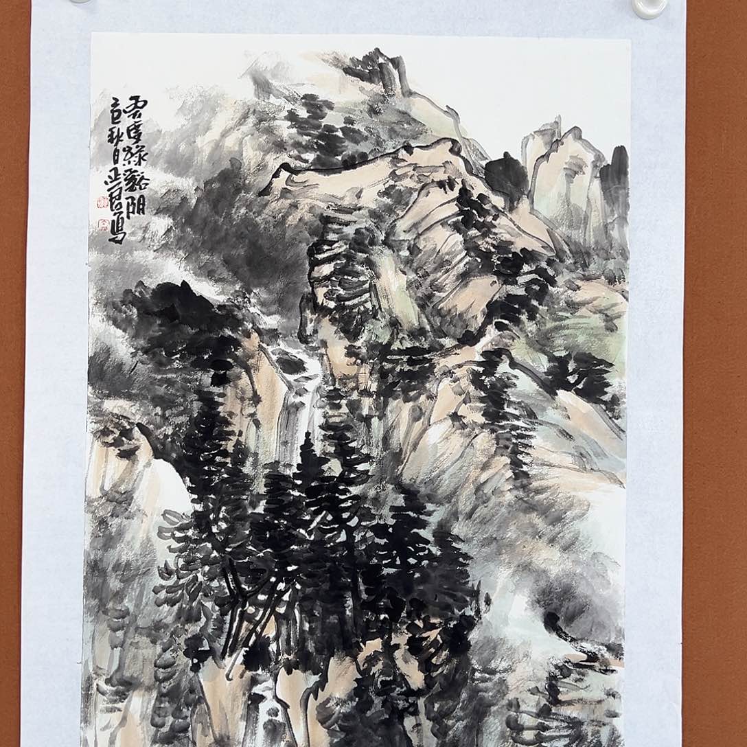 国画高延君的作品