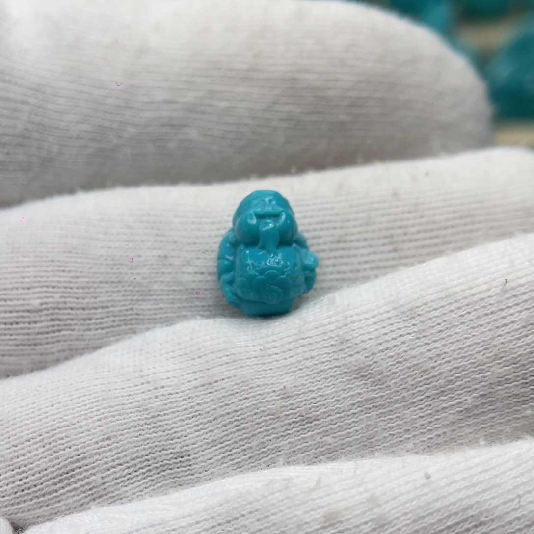 绿松石未镶嵌颈饰卡9.6-11.8-9