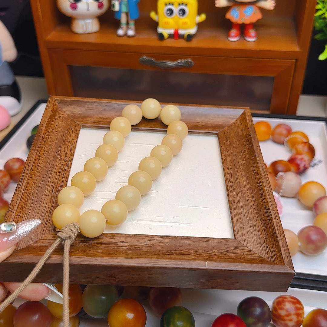 菩提根/象牙果手串卡16手持