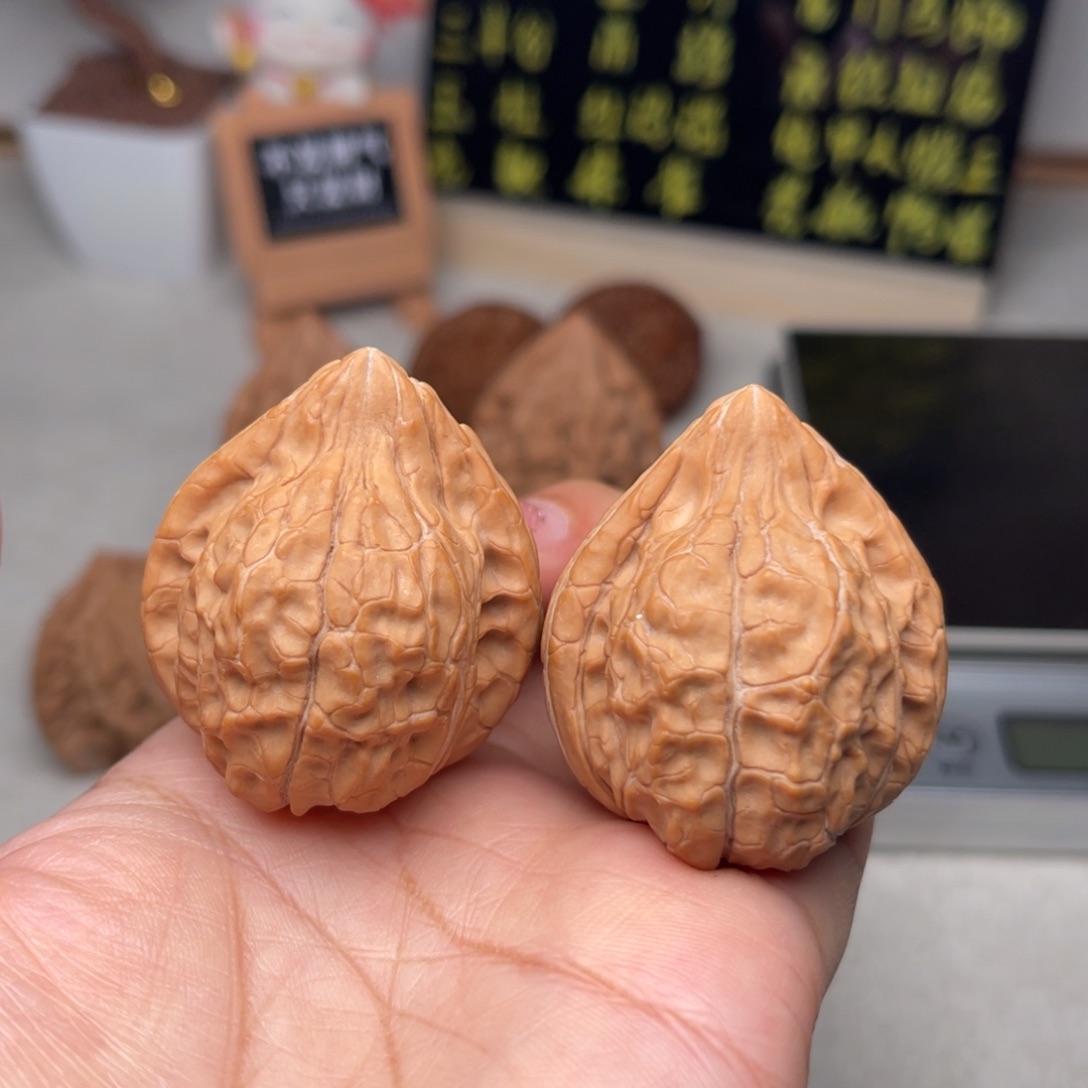 把件文玩核桃龟甲纹