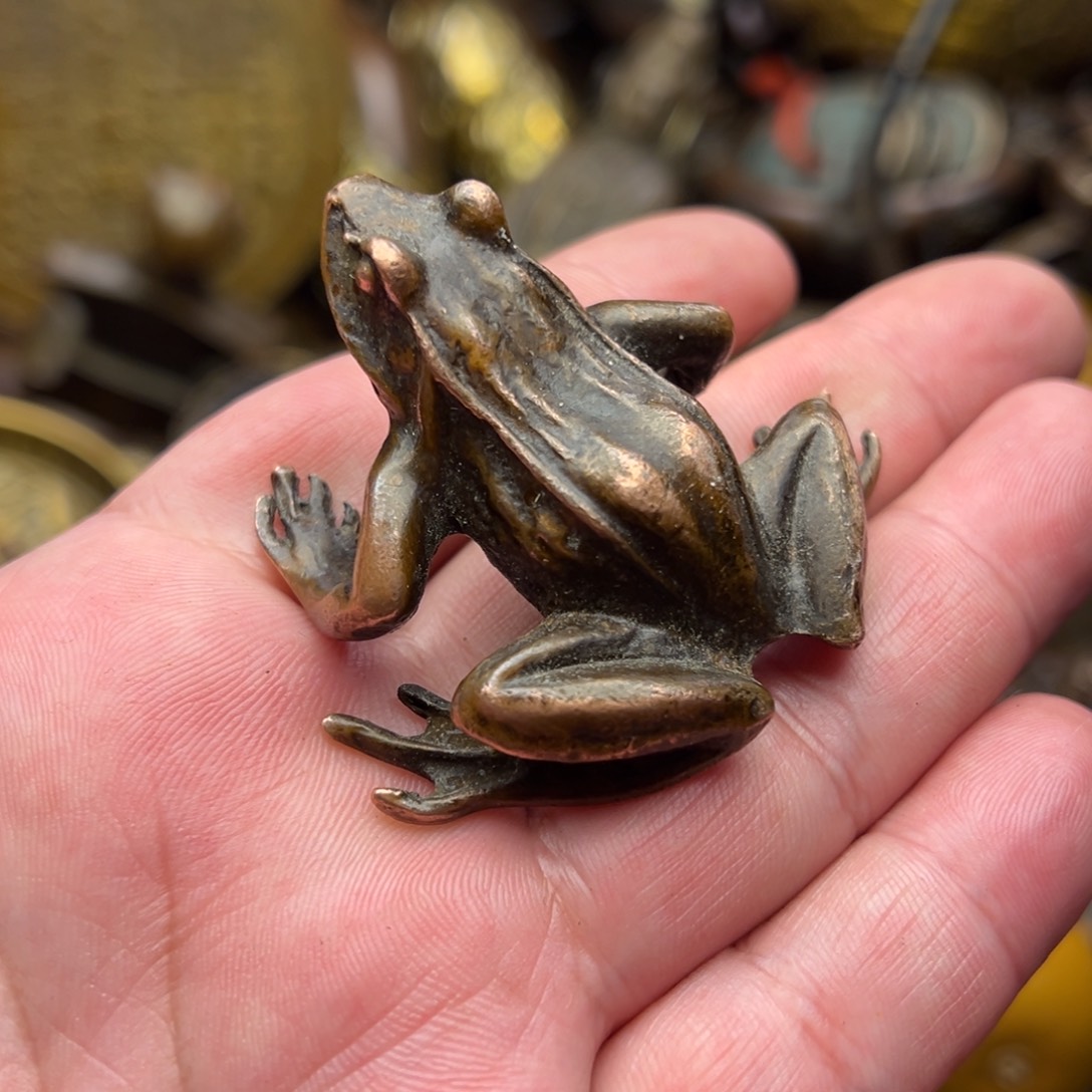 茶壶香炉铜器摆件