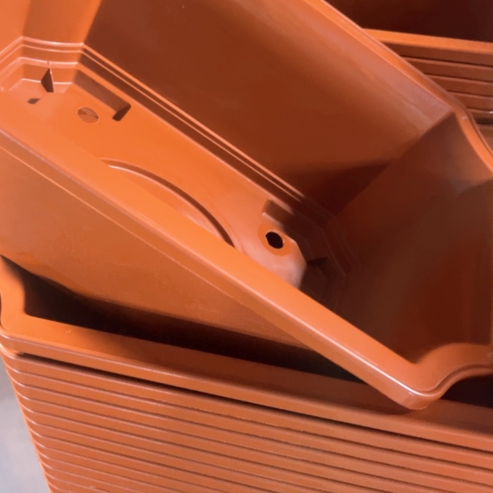 树脂红长盆长36宽27高15一组6