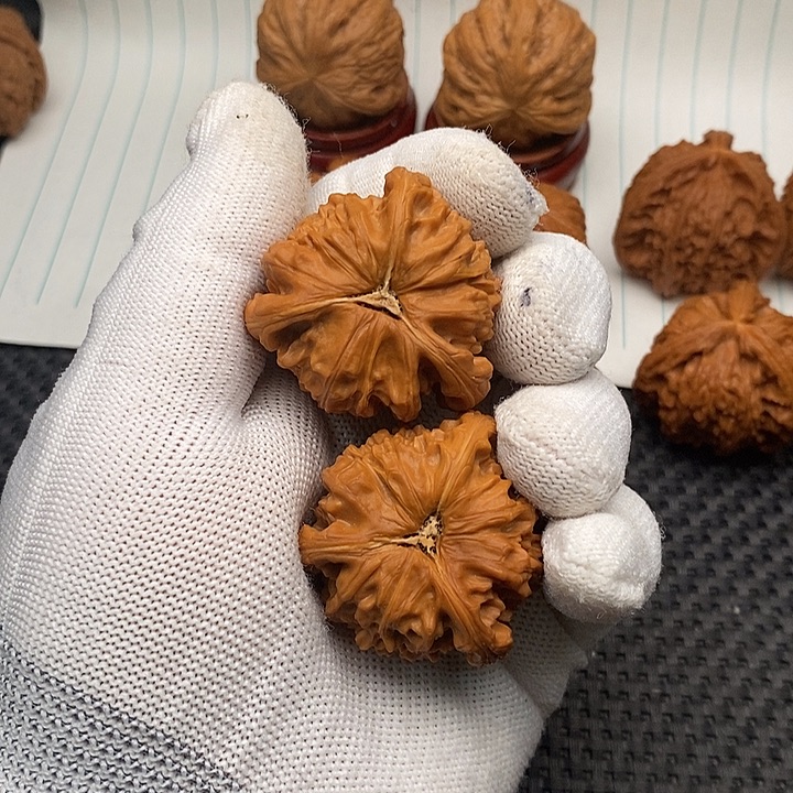 核桃手串/手链拼接白狮子1